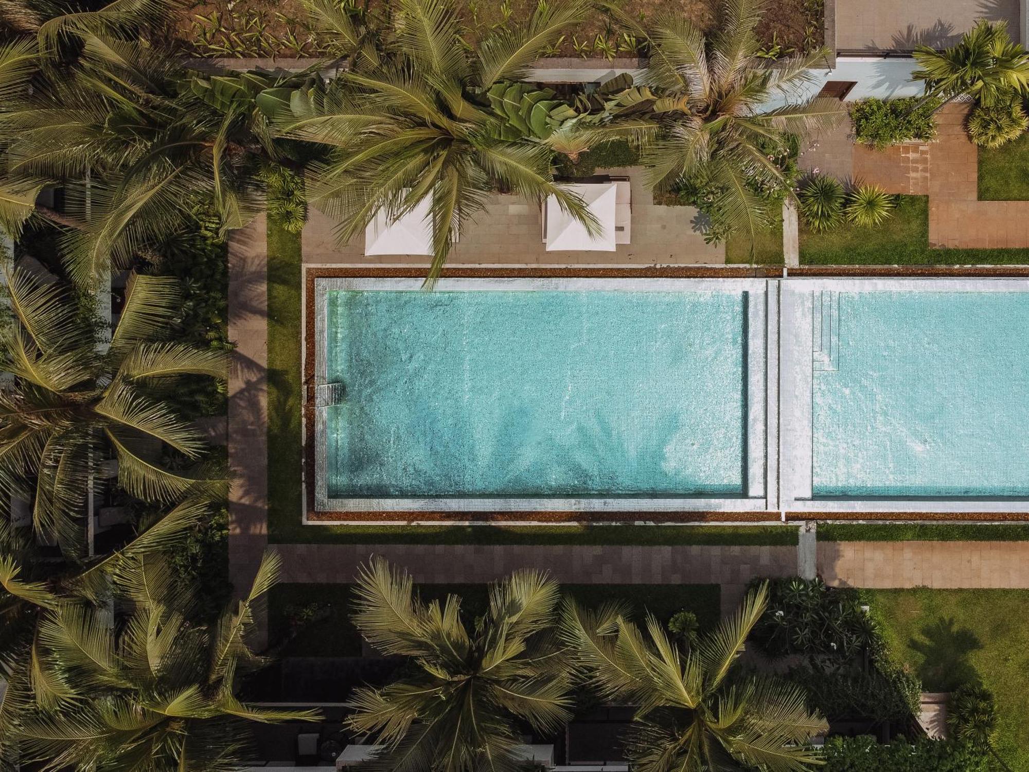 Shintana Saya La Maison Сіємреап Екстер'єр фото Aerial view of the pool at the 2018 edition of the 10 Days of Design